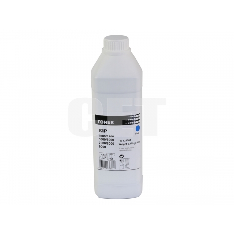 Тонер (синий) для KIP 3000/ 3100/ 6000/ 8000/ 9000 (CET), 450г, CET121001