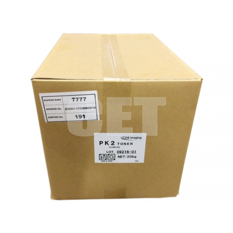 Тонер PK2 для KYOCERA ECOSYS M2035DN/ M2030DN/ P2035D/ P2135DN, FS-1028MFP/ FS-4020DN, TASKalfa 180 (Japan), 20кг/ мешок, (унив.), CET5498