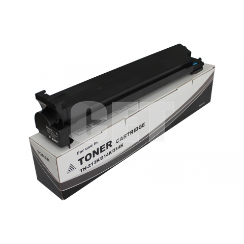 Тонер-картридж TN-213K/ 214K/ 314K для KONICA MINOLTA Bizhub C200/ C203/ C253/ C353 (CET) Black, 460г, 25000 стр., CET6801
