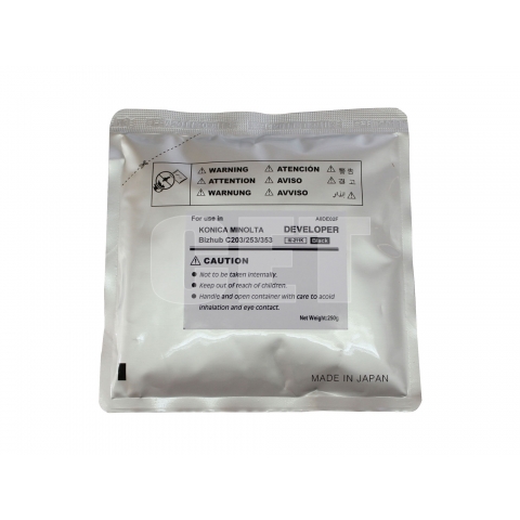 Девелопер для KONICA MINOLTA Bizhub C200/ C203/ C253/ C353 (CET) Black, 250г/ пак, 100000 стр., CET6823