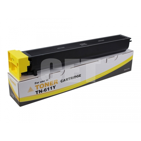 Тонер-картридж TN-611Y для KONICA MINOLTA Bizhub C451/ C550/ C650 (CET) Yellow, 460г, 27000 стр., CET7260