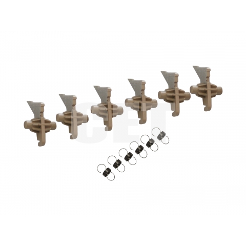 Сепаратор тефлонового вала с пружиной 2BL20080 для KYOCERA KM-2530/ 3530/ 3035/ 4035/ 5035/ 3050/ 4050/ 5050 (CET), CET7826