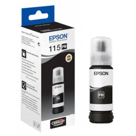 Контейнер с чернилами Epson 115 (C13T07D14A) Photo Black 70ml