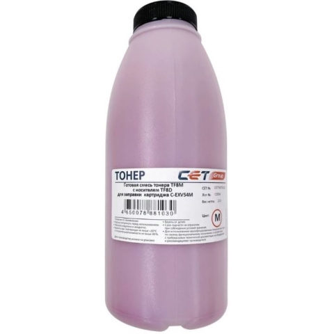 Тонер TF8M + носитель TF8D CANON iRC3025/ 3025i/ 3020 Magenta 232г CET7497M232