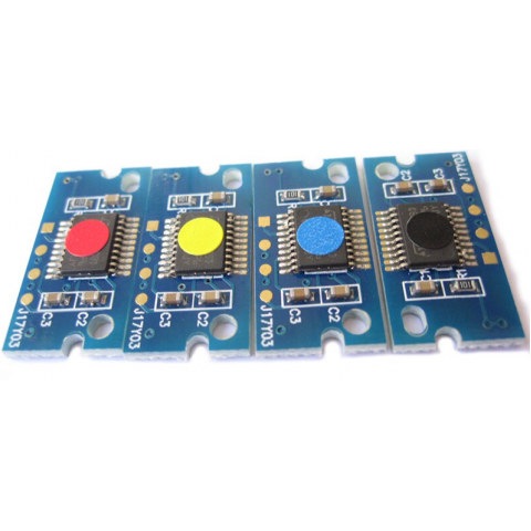 Чип Konica Minolta bizhub C35 TNP22 Yellow