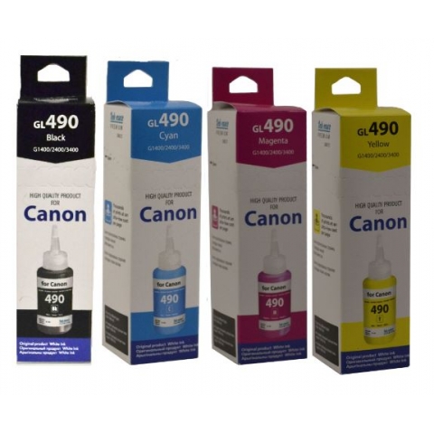 Чернила Canon GI-490 аналог (0663C001) Black