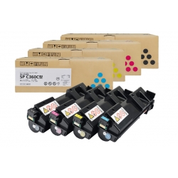 Тонер-картридж Ricoh SP C360 SP C360HE/ 408187 Yellow