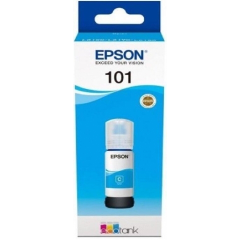 Контейнер с чернилами Epson 101 (L4150/ L4160/ L6160/ L6170/ L6190) C13T03V24A Cyan