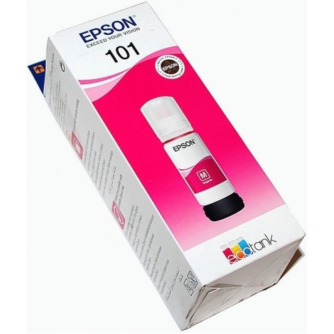 Контейнер с чернилами Epson 101 (L4150/ L4160/ L6160/ L6170/ L6190) C13T03V34A Magenta