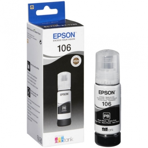 Контейнер с чернилами Epson 106 (C13T00R140) Black