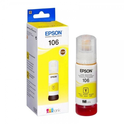Контейнер с чернилами Epson 106 (C13T00R440) Yellow