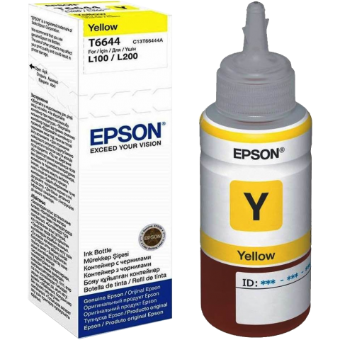 Контейнер с чернилами Epson T66444A (L100/ L210) Yellow