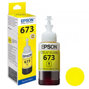 Контейнер с чернилами Epson T6734 (L800/ 810/ 1800) Yellow