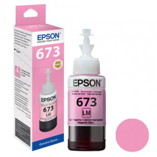Контейнер с чернилами Epson T6736 (L800/ 810/ 1800) Light Magenta
