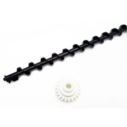 Шнек + шестерня привода узла переноса TR-5230 Kyocera P5021/ P5026 (302R793070)