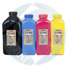 Тонер Canon iR C2020 С-EXV34 (тонер + девелопер) Black