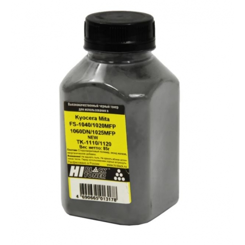 Тонер FS-1040/ 1020MFP/ 1060DN/ 1025MFP TK-1110/ 1120 85г