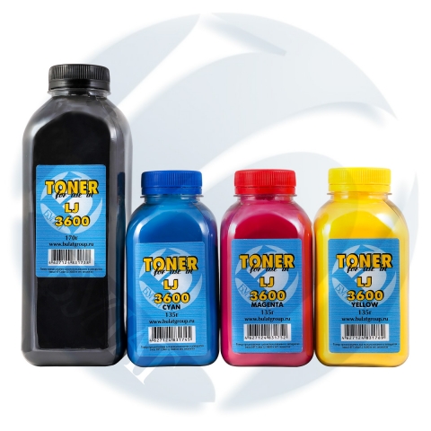 Тонер HP 3600/ 3800 135 гр Yellow