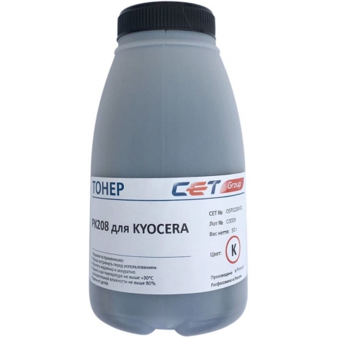Тонер PK208 KYOCERA M5521/ M5526/ P5021/ P5026 Black 50г OSP0208K50