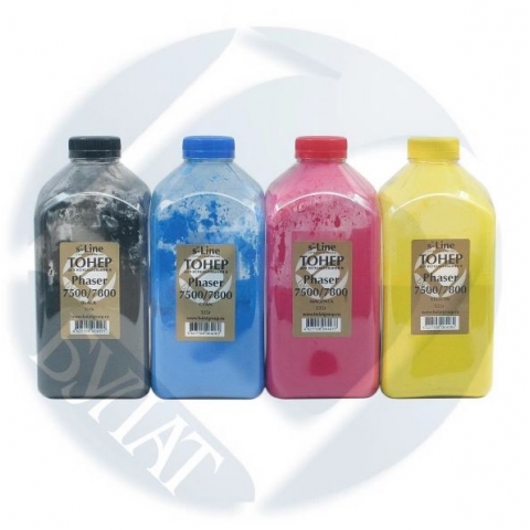 Тонер Xerox Phaser 7500/ 7800 банка 325г (тонер+девелопер) Cyan