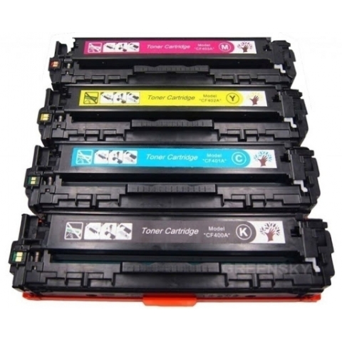 Заправка картриджа HP CF402A (201A)