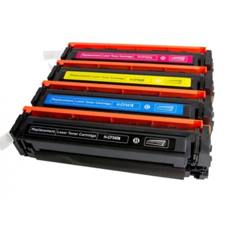 Заправка картриджа HP CF541X (203X)