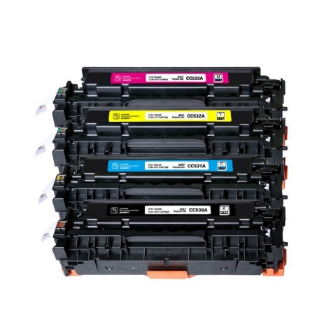 Заправка картриджа HP CC530A (304A)