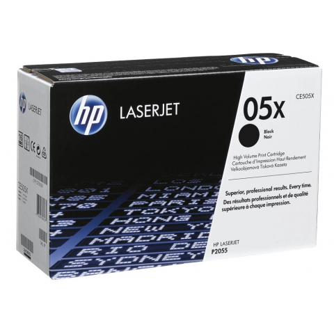 Заправка картриджа HP CE505X (05X)